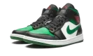 Air Jordan 1 Mid "Green Toe" 554724 067