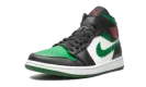 Air Jordan 1 Mid "Green Toe" 554724 067