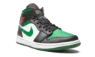 Air Jordan 1 Mid "Green Toe" 554724 067