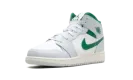Jordan 1 Mid GS "White Pure Platinum Pine Green" DQ8423 142
