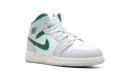 Jordan 1 Mid GS "White Pure Platinum Pine Green" DQ8423 142