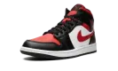 Air Jordan 1 Mid "Bred Toe" 554724 079