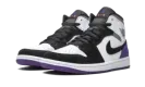 Air Jordan 1 Mid SE "Court Purple Suede" 852542 105