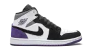 Air Jordan 1 Mid SE "Court Purple Suede" 852542 105