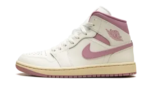 Jordan 1 Mid WMNS "Sail Pink Coconut Milk" BQ6472 162