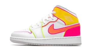 Air Jordan 1 Mid GS "Edge Glow" CV4611 100