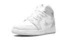 Air Jordan 1 MID SE GS "Grey Camo Swoosh"