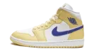 AIR JORDAN 1 MID WMNS "Lemon Wash" BQ6472 701