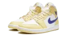 AIR JORDAN 1 MID WMNS "Lemon Wash" BQ6472 701