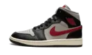AIR JORDAN 1 MID WMNS "Black / Gym Red / College Grey" BQ6472 060