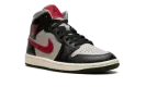 AIR JORDAN 1 MID WMNS "Black / Gym Red / College Grey" BQ6472 060