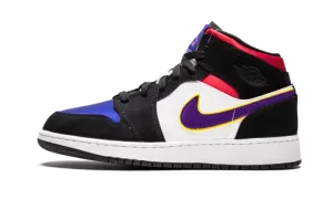 Air Jordan 1 Mid GS "Laker Top 3" BQ6931 005