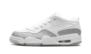Air Jordan 4 RM WMNS "White Metallic Silver" HQ3441 111