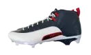 Air Jordan 12Alpha 3 PE Cleats "Howard University - Navy / White" FJ6211 416
