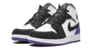 Air Jordan 1 Mid SE GS "Court Purple Suede" BQ6931 105