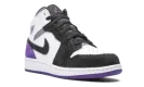 Air Jordan 1 Mid SE GS "Court Purple Suede" BQ6931 105