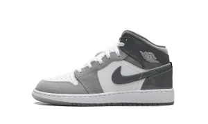 Jordan 1 Mid GS "White Medium Cool Grey" HF3193 100