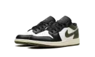 Jordan 1 Low GS "Black Toe Medium Olive" 553560 092