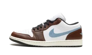 Air Jordan 1 Low SE "Embroidered Swoosh - Mocha" FQ7832 142