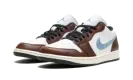 Air Jordan 1 Low SE "Embroidered Swoosh - Mocha" FQ7832 142
