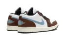 Air Jordan 1 Low SE "Embroidered Swoosh - Mocha" FQ7832 142