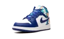 Air Jordan 1 Mid GS "Geometric Print" 555112 105