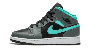 Air Jordan 1 Mid GS "Grey / Aqua"