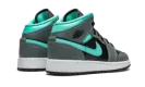 Air Jordan 1 Mid GS "Grey / Aqua"