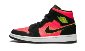 AIR JORDAN 1 MID WMNS "Hot Punch / Volt"