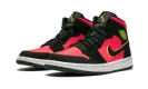 AIR JORDAN 1 MID WMNS "Hot Punch / Volt"