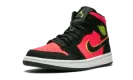 AIR JORDAN 1 MID WMNS "Hot Punch / Volt"