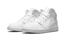 Jordan 1 MID PS "Triple White"