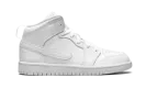 Jordan 1 MID PS "Triple White"