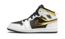Jordan 1 Mid PS "White / Gold"