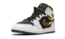 Jordan 1 Mid PS "White / Gold"