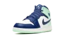 Air Jordan 1 Mid GS "Blue Mint" 554725 413