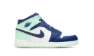 Air Jordan 1 Mid GS "Blue Mint" 554725 413