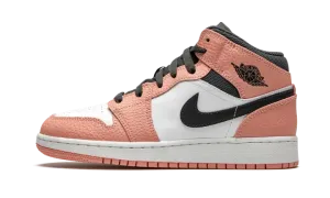 Air Jordan 1 MID GS "Pink Quartz" 555112 603
