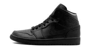 Air Jordan 1 Mid "Triple Black" 554724 091