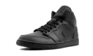 Air Jordan 1 Mid "Triple Black" 554724 091