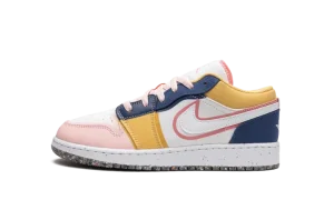 Air Jordan 1 Low SE GS "Multicolor Canvas"