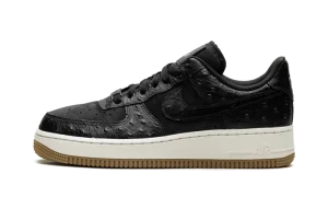 Air Force 1 Low '07 WMNS "Black Ostrich"