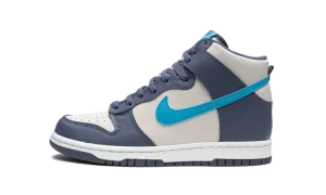 DUNK HIGH GS "Light Bone / Diffused Blue"