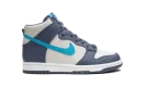 DUNK HIGH GS "Light Bone / Diffused Blue"