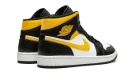 Air Jordan 1 Mid "White / Pollen / Black"