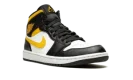 Air Jordan 1 Mid "White / Pollen / Black"