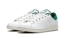 Stan Smith "White Green Suede Heel"