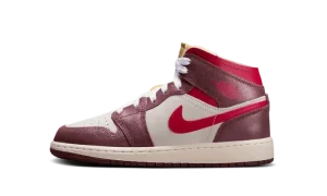 Jordan 1 Mid SE GS "Bread, Butter & Sole"