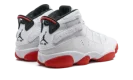 Jordan 6 Rings "White / University Red"