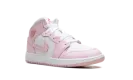 Jordan 1 Mid GS "Pink Foam Fire Red" DQ8423 608